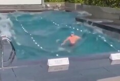 Σεισμός στην Ταϊβάν: Τα 7,4 Ρίχτερ σε πισίνα κτιρίου στην Ταϊπέι