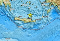 Σεισμός 4 Ρίχτερ βόρεια του Ηρακλείου