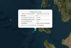 Νέος σεισμός 4,1R στην Κεφαλονιά