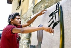 H δημιουργική διαδικασία του Jean Michele Basquiat