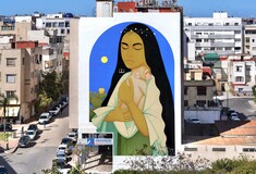 Το νέο έργο του Φίκου για το «Jidar» Street Art Festival που συζητήθηκε πολύ στη Ραμπάτ