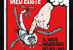 Charlie Hebdo: Το σατιρικό εξώφυλλο για το θάνατο του Ραϊσί - «Ο Θεός υπάρχει»