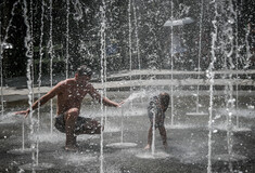 Καιρός- Meteo: Οι περιοχές που άγγιξαν τους 40°C- Το χωριό με τους 0 βαθμούς