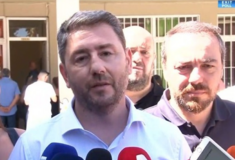 Ευρωεκλογές 2024: Ο Νίκος Ανδρουλάκης ψήφισε στο Ηράκλειο