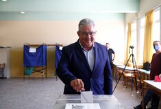 Ευρωεκλογές 2024: Ψήφισε στη Νέα Ιωνία ο Δημήτρης Κουτσούμπας