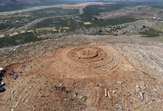 Μοναδικό εύρημα από τη μινωϊκή εποχή στο Καστέλλι: Μνημειακό αρχιτεκτονικό σύνολο, σε κυκλικό σχήμα