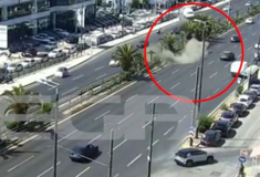 Λεωφόρος Συγγρού: Βίντεο ντοκουμέντο από τροχαίο ατύχημα