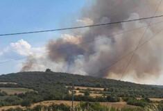 Φωτιά τώρα στη Νιγρίτα Σερρών