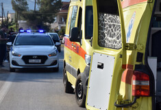 Τροχαίο στο Μάτι - Σφοδρή σύγκρουση ΙΧ με μηχανή