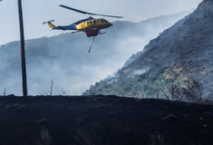 Φωτιά ξέσπασε στην βοιωτία - Μήνυμα στους κατοίκους να μείνουν σε ετοιμότητα