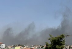Φωτιά τώρα στον Ασπρόπυργο: Μήνυμα από το 112