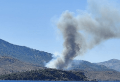 Φωτιά στην Χίο: Μήνυμ από το 112