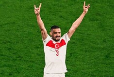 Euro 2024: Εκτός δύο αγωνιστικών ο Ντεμιράλ για τη χειρονομία των «Γκρίζων Λύκων» αποφάσισε η UEFA