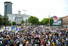 Χιλιάδες διαδήλωσαν κατά του υπερτουρισμού στη Βαρκελώνη - «Ας βάλουμε όρια στον τουρισμό»