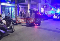 Τροχαίο στην Πάτρα: Τούμπαρε στην μέση του δρόμου αφού πρώτα 