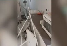 Γραμματικό: Κατέρρευσε η ψευδοροφή νηπιαγωγείου που στεγάζεται σε εξέδρες γηπέδου