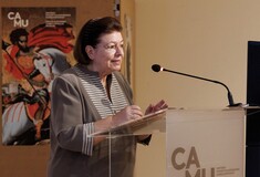 Η Λίνα Μενδώνη εγκαινίασε την έκθεση «Προμηθέας Λυόμενος - Ένα αριστούργημα ξαναβγαίνει στο φως»