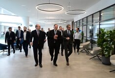 Μητσοτάκης στα εγκαίνια του νέου κτιρίου της ΑΑΔΕ: Στόχος μας η μείωση των φόρων