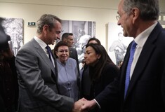 Δεύτερη χειραψία για Μητσοτάκη - Σαμαρά μέσα σε μία ημέρα