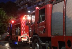 Φωτιά τώρα σε διαμέρισμα στο Μοσχάτο