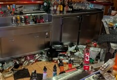 Βίντεο μέσα από το κρουαζιερόπλοιο που «πάλεψε» με τους ανέμους εξερχόμενο της Μεσογείου