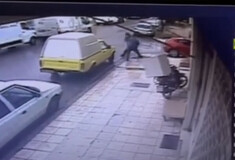 Τρίκαλα: Η αιματηρή ληστεία στη χρηματαποστολή on camera