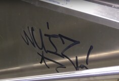Μετρό Θεσσαλονίκης: Γκράφιτι σε σταθμό, λίγο πριν τα εγκαίνια