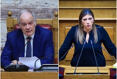 Βουλή: Επεισόδιο Τασούλα - Κωνσταντοπούλου για τον αστυνομικό που κακοποιούσε τα παιδιά του