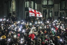 Γεωργία: Ξανά στους δρόμους χιλιάδες διαδηλωτές - Στο πλευρό τους Γαλλία, Γερμανία και Πολωνία