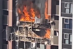 Ισχυρή έκρηξη σε ουρανοξύστη στην Κίνα - Ένα άτομο έπεσε στο κενό