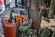 Φωτιά στην Καλαμπάκα: «Βραχυκύκλωσε το air-condition» λέει η αδελφή του ξενοδόχου