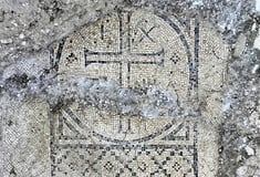 Βυζαντινό μοναστήρι με ψηφιδωτό στα ελληνικά ανακαλύφθηκε στο Ισραήλ
