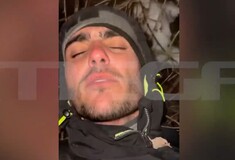 Σέλι: «Ελπίζω να μη με φάνε οι αρκούδες» - Bίντεο του 23χρονου από τη νύχτα στο βουνό
