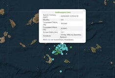 Νέος σεισμός 4,6 Ρίχτερ ανοιχτά της Αμοργού