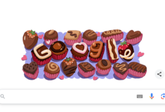 Google: Το σοκολατένιο Doodle για την ημέρα των ερωτευμένων
