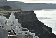 Σαντορίνη: Προειδοποίηση Λέκκα για κατολισθήσεις ακόμη από δυνατή βροχή