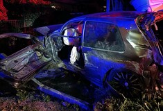 Κέρκυρα: Σοβαρό τροχαίο με απεγκλωβισμό στου Ποντή - Διαλύθηκε το ΙΧ