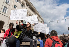 Φωτογραφίες από την συγκέντρωση στη Θεσσαλονίκη