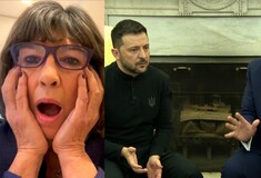 H Κριστιάν Αμανπούρ παρακολουθεί άναυδη την επίθεση Τραμπ-Βανς στον Ζελένσκι
