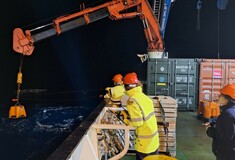 Σαντορίνη: Διεθνής ωκεανογραφική αποστολή μελετά την καλντέρα και το υποθαλάσσιο ηφαίστειο Κολούμπο