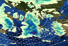 Meteo: Νέο κύμα κακοκαιρίας το Σαββατοκύριακο - Ισχυρά φαινόμενα από το βράδυ της Παρασκευής