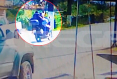 Μεσολόγγι: Βίντεο - ντοκουμέντο από τους δράστες μετά την ένοπλη ληστεία στην τράπεζα