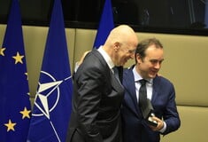 Ενισχύεται η συνεργασία Ελλάδας -Γαλλίας: Δένδιας και Λεκορνού υπέγραψαν σύμβαση για 16 πυραύλους Exocet