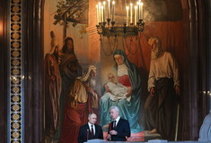 Ο Πούτιν κήρυξε εκεχειρία στην Ουκρανία και πήγε στην εκκλησία για την Ανάσταση