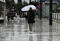 Ο καιρός σήμερα: Καταιγίδες και άνεμοι έως 9 μποφόρ