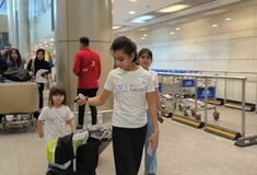 Δύο παιδιά από τη Γάζα έφτασαν στο Ηνωμένο Βασίλειο για εξειδικευμένη ιατρική περίθαλψη 