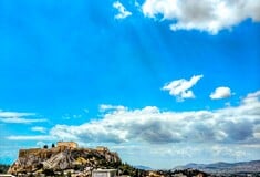 Ο καιρός σήμερα: Άστατος στο Αιγαίο, έως 21 βαθμούς η θερμοκρασία