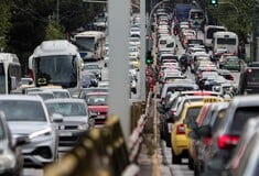 Η κίνηση στους δρόμους: Ουρές στον Κηφισό