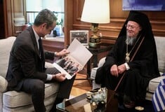 To δώρο του Οικουμενικού Πατριάρχη στον Κυριάκο Μητσοτάκη 