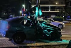 Tροχαίο στη Λεωφόρο Ποσειδώνος: Νεκρός ο ένας εκ των τεσσάρων τραυματιών